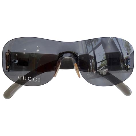 occhiali gucci rimles shield|Gucci.